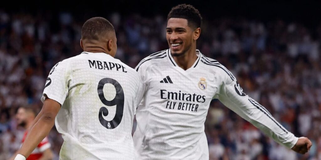 UEFA Champions League 2025: Will Real Madrid or Arsenal Face PSG in the Semi Final ? 4 kylian mbappe and jude bellingham